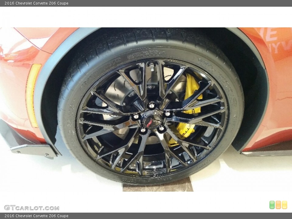 2016 Chevrolet Corvette Z06 Coupe Wheel and Tire Photo #110371400
