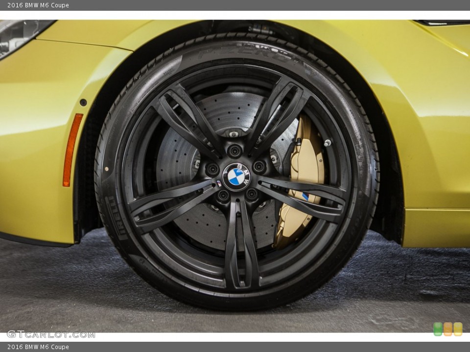 2016 BMW M6 Coupe Wheel and Tire Photo #110372564