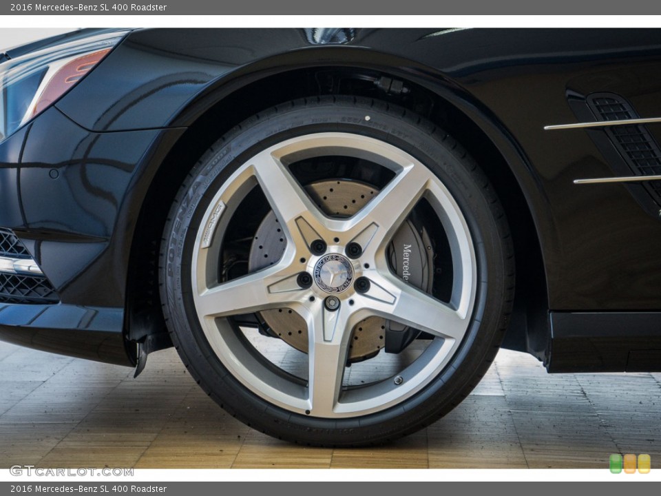 2016 Mercedes-Benz SL 400 Roadster Wheel and Tire Photo #110375021