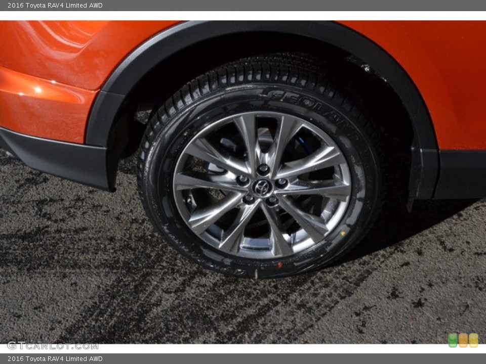2016 Toyota RAV4 Limited AWD Wheel and Tire Photo #110379560