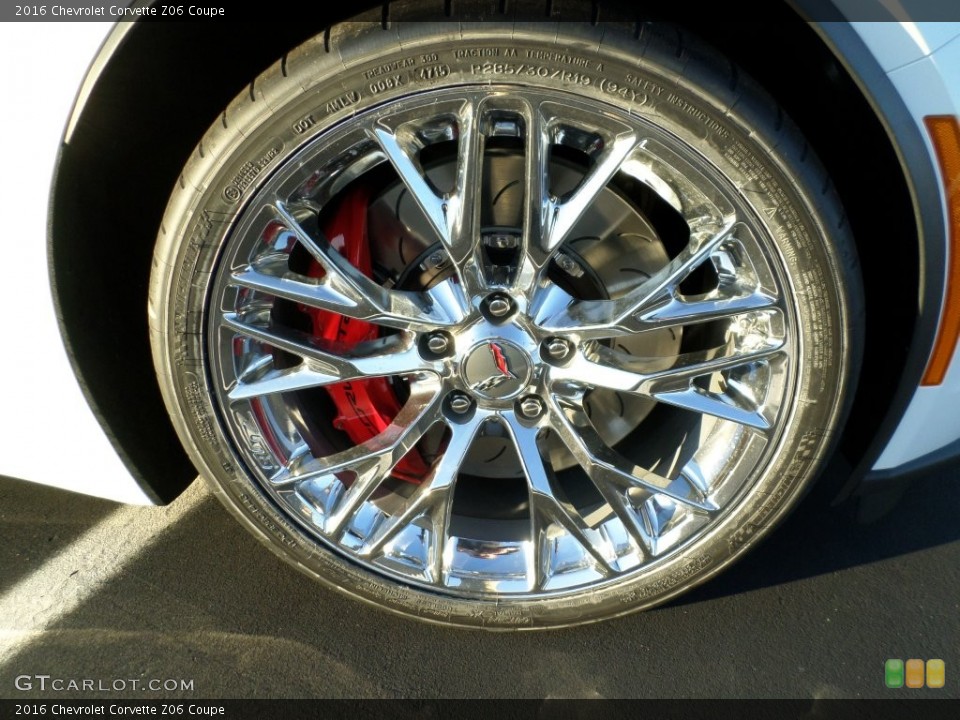 2016 Chevrolet Corvette Z06 Coupe Wheel and Tire Photo #110379779
