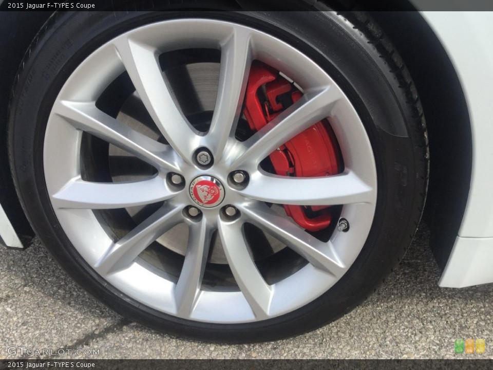 2015 Jaguar F-TYPE S Coupe Wheel and Tire Photo #110409448