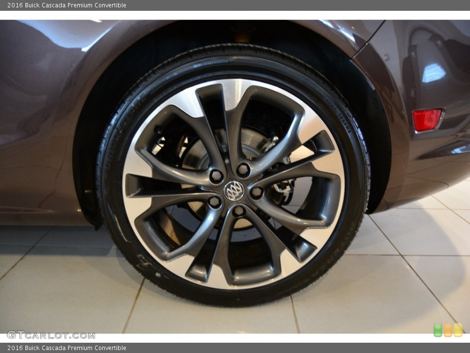 2016 Buick Cascada Premium Convertible Wheel and Tire Photo #110428147