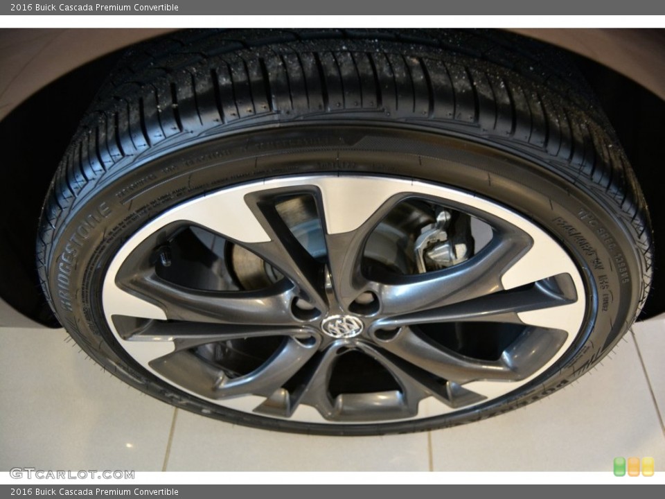 2016 Buick Cascada Premium Convertible Wheel and Tire Photo #110428174