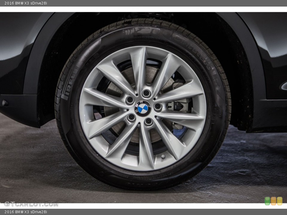 2016 BMW X3 Wheels and Tires