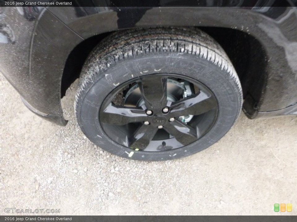 2016 Jeep Grand Cherokee Overland Wheel and Tire Photo #110452783