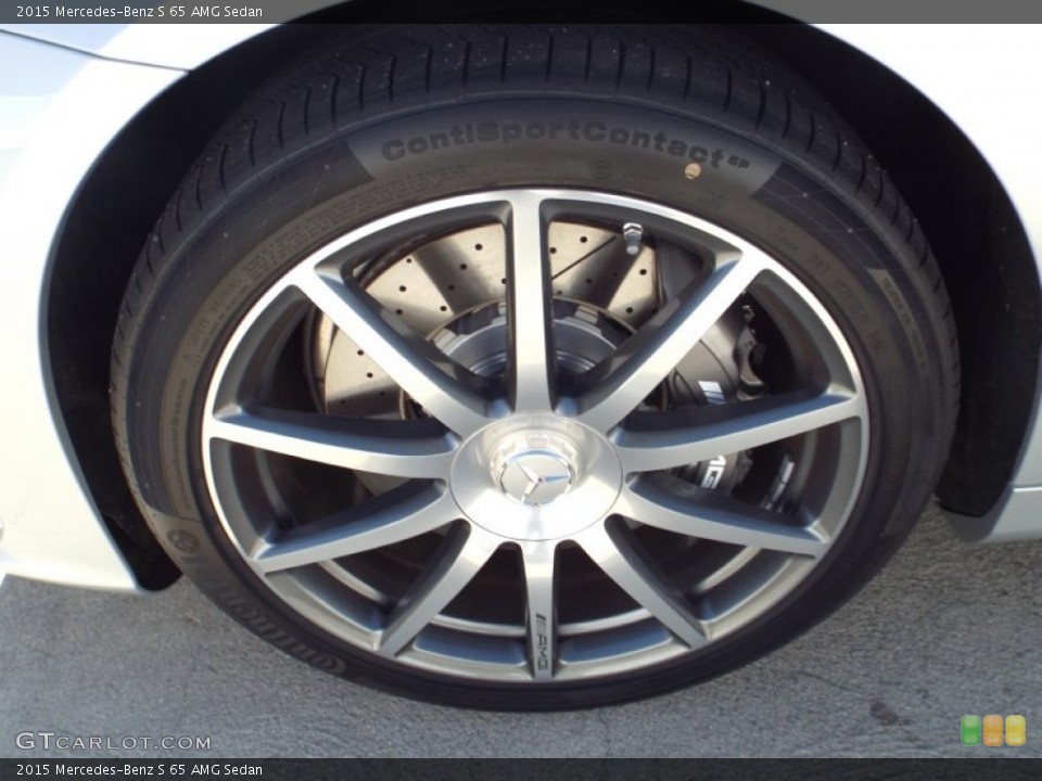 2015 Mercedes-Benz S 65 AMG Sedan Wheel and Tire Photo #110495967