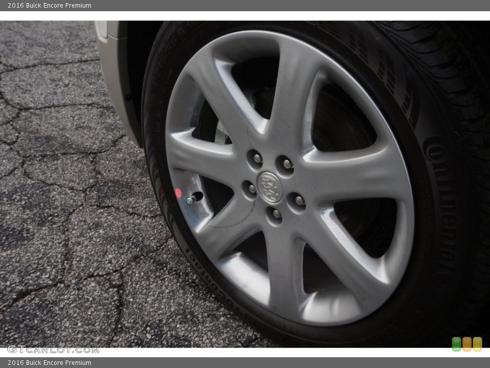 2016 Buick Encore Premium Wheel and Tire Photo #110498702