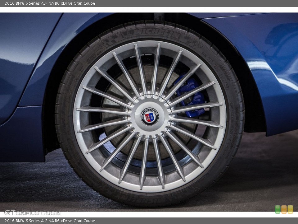 2016 BMW 6 Series ALPINA B6 xDrive Gran Coupe Wheel and Tire Photo #110513015