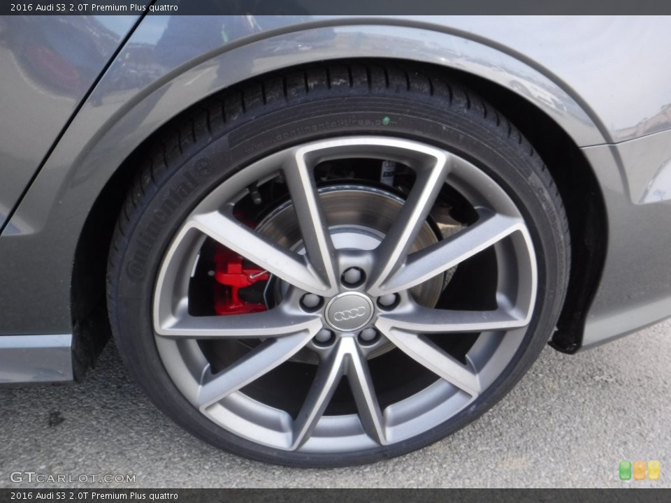 2016 Audi S3 2.0T Premium Plus quattro Wheel and Tire Photo #110534327