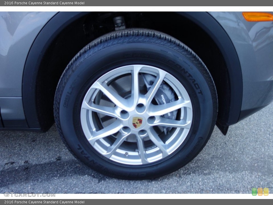 2016 Porsche Cayenne  Wheel and Tire Photo #110572009