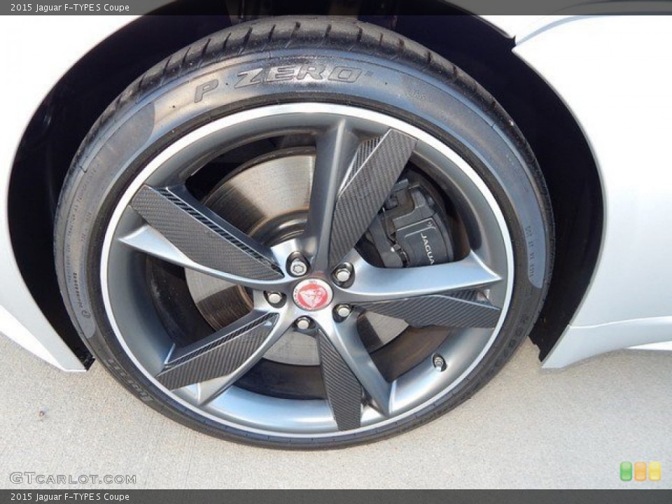 2015 Jaguar F-TYPE S Coupe Wheel and Tire Photo #110578012
