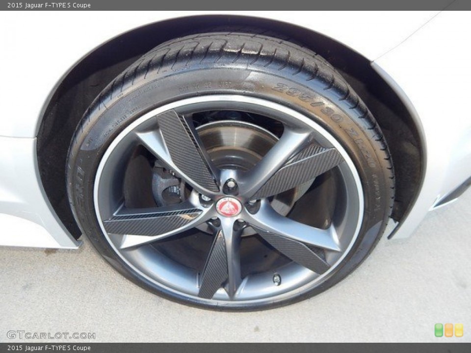 2015 Jaguar F-TYPE S Coupe Wheel and Tire Photo #110578024