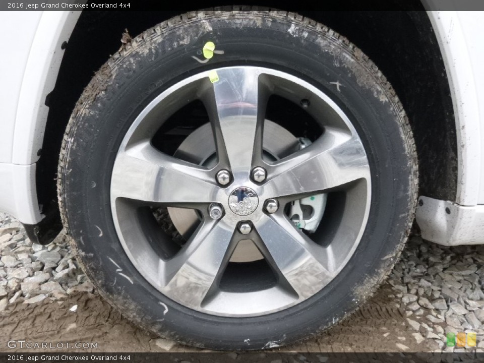 2016 Jeep Grand Cherokee Overland 4x4 Wheel and Tire Photo #110599447