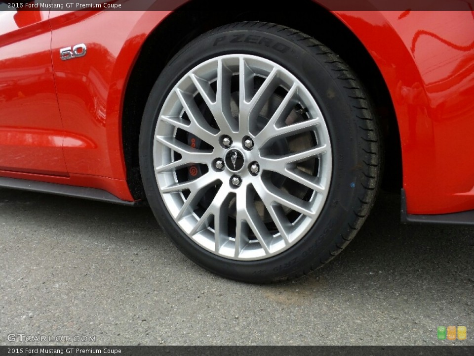 2016 Ford Mustang GT Premium Coupe Wheel and Tire Photo #110644256