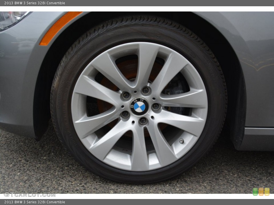 2013 BMW 3 Series 328i Convertible Wheel and Tire Photo #110666042