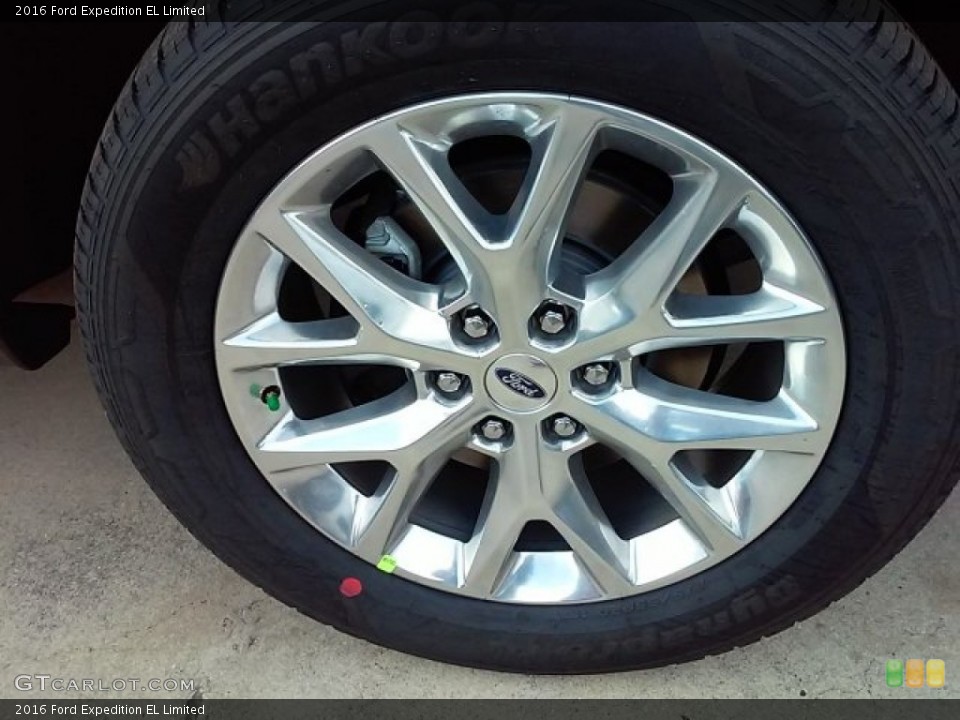 2016 Ford Expedition EL Limited Wheel and Tire Photo #110705344
