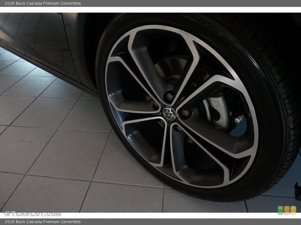 2016 Buick Cascada Premium Convertible Wheel and Tire Photo #110726554