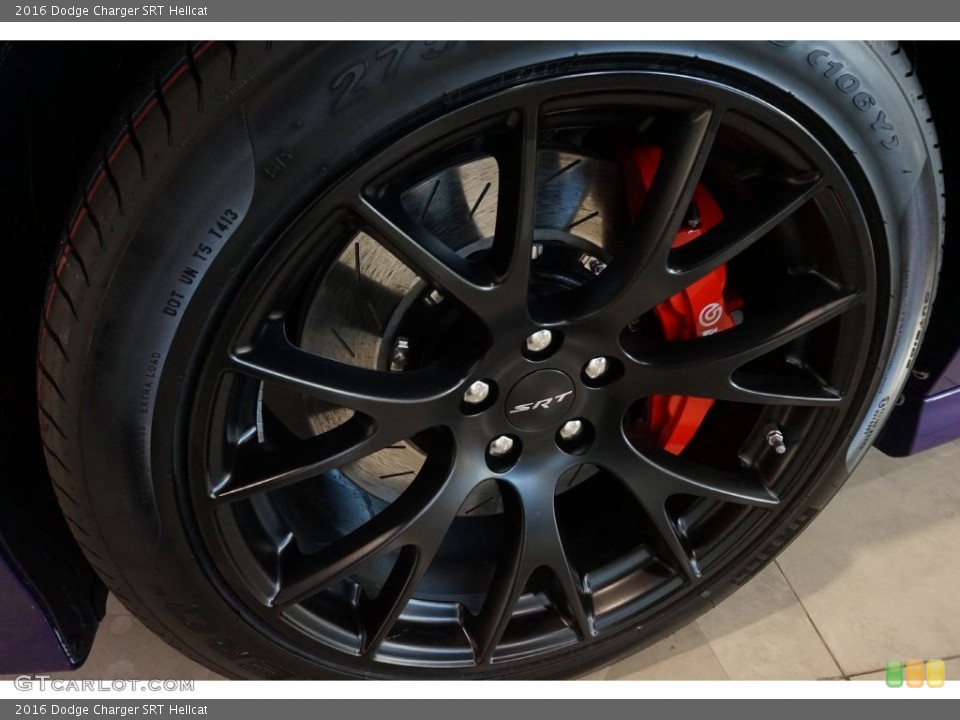 2016 Dodge Charger SRT Hellcat Wheel and Tire Photo #110741836