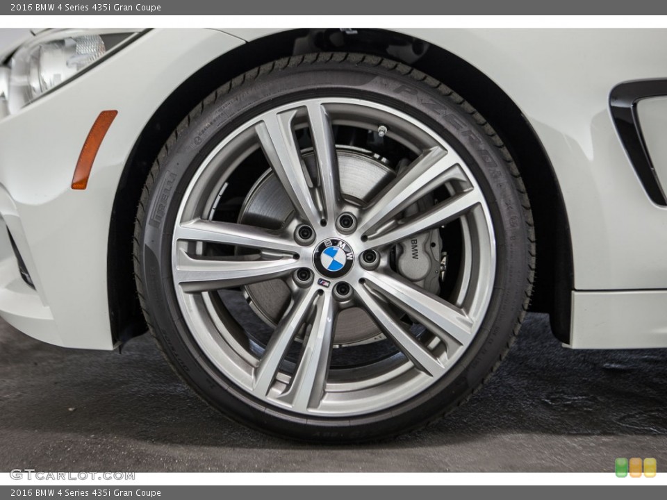2016 BMW 4 Series 435i Gran Coupe Wheel and Tire Photo #110751634