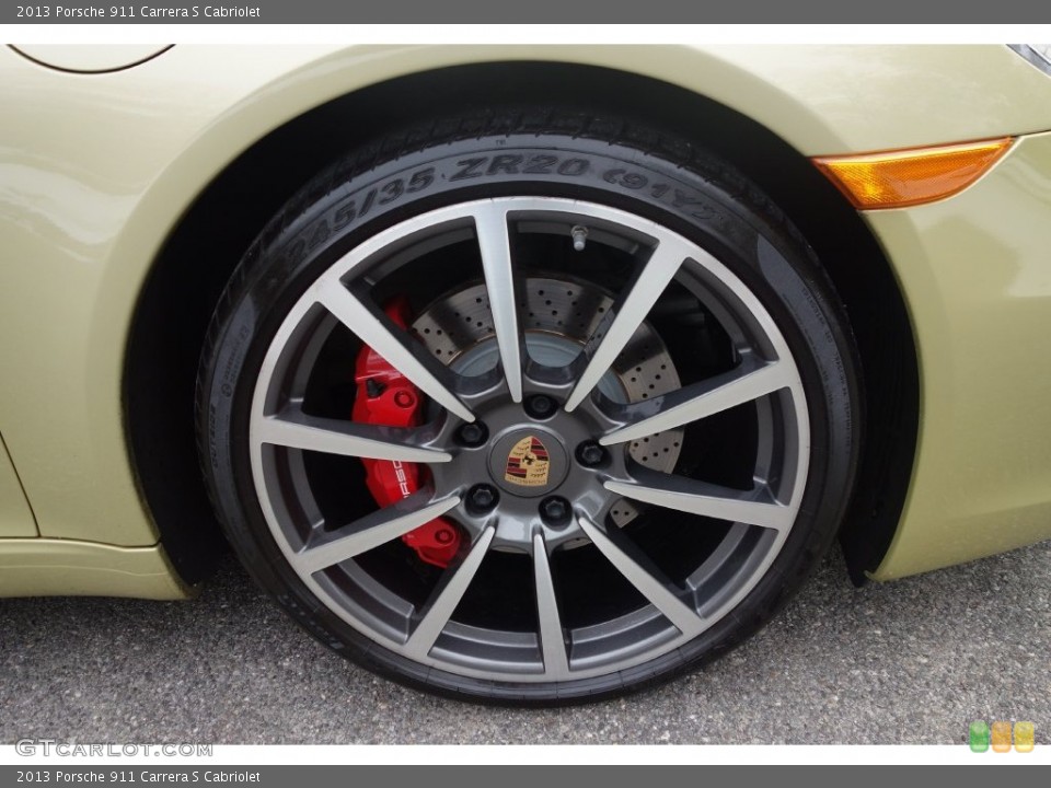 2013 Porsche 911 Carrera S Cabriolet Wheel and Tire Photo #110760498