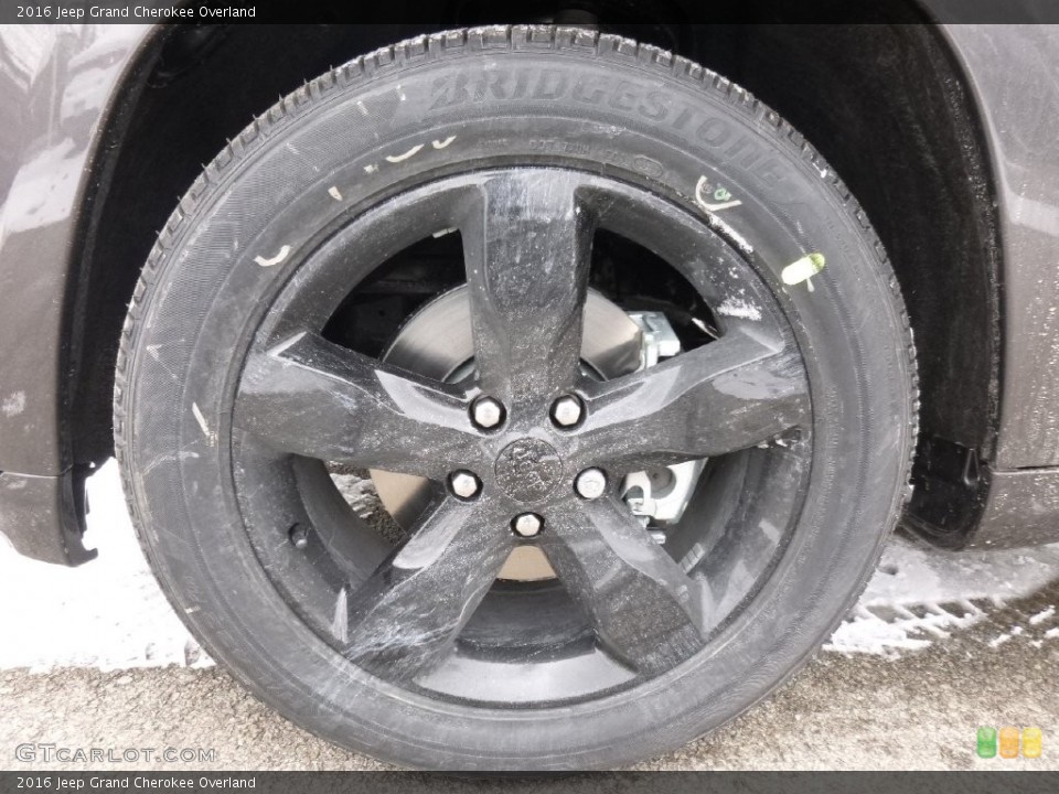 2016 Jeep Grand Cherokee Overland Wheel and Tire Photo #110762769