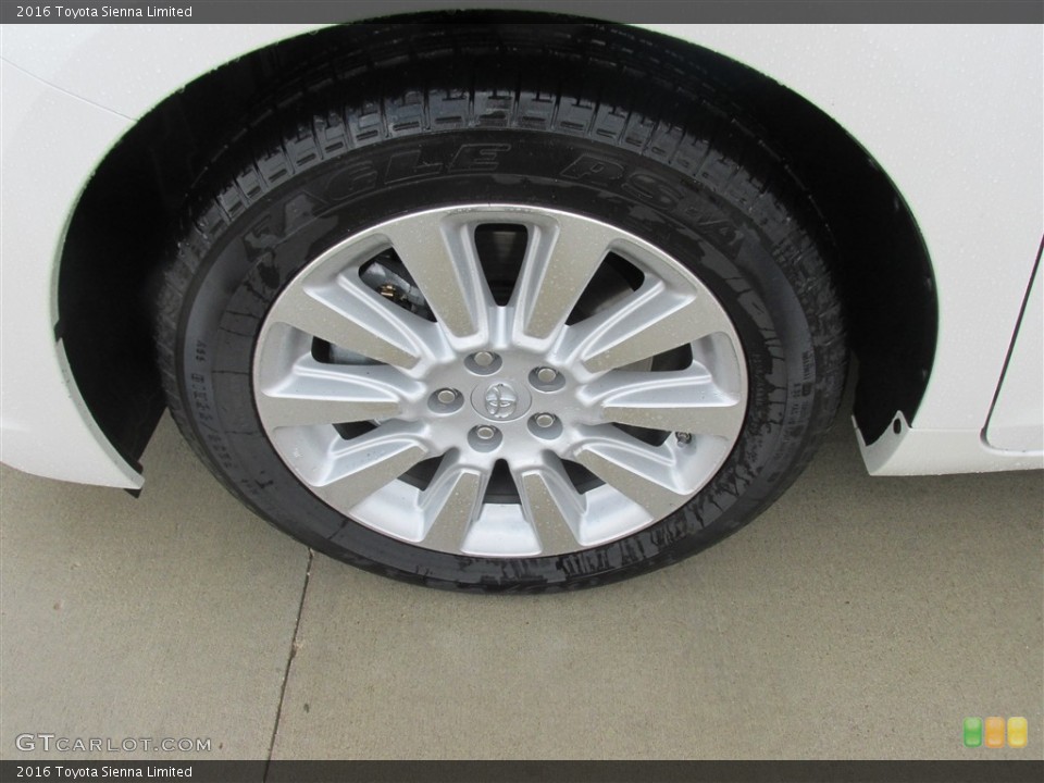 2016 Toyota Sienna Wheels and Tires