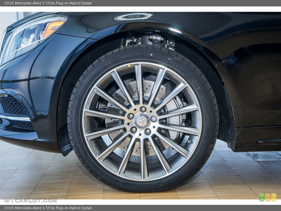 2016 Mercedes-Benz S 550e Plug-In Hybrid Sedan Wheel and Tire Photo #110818806