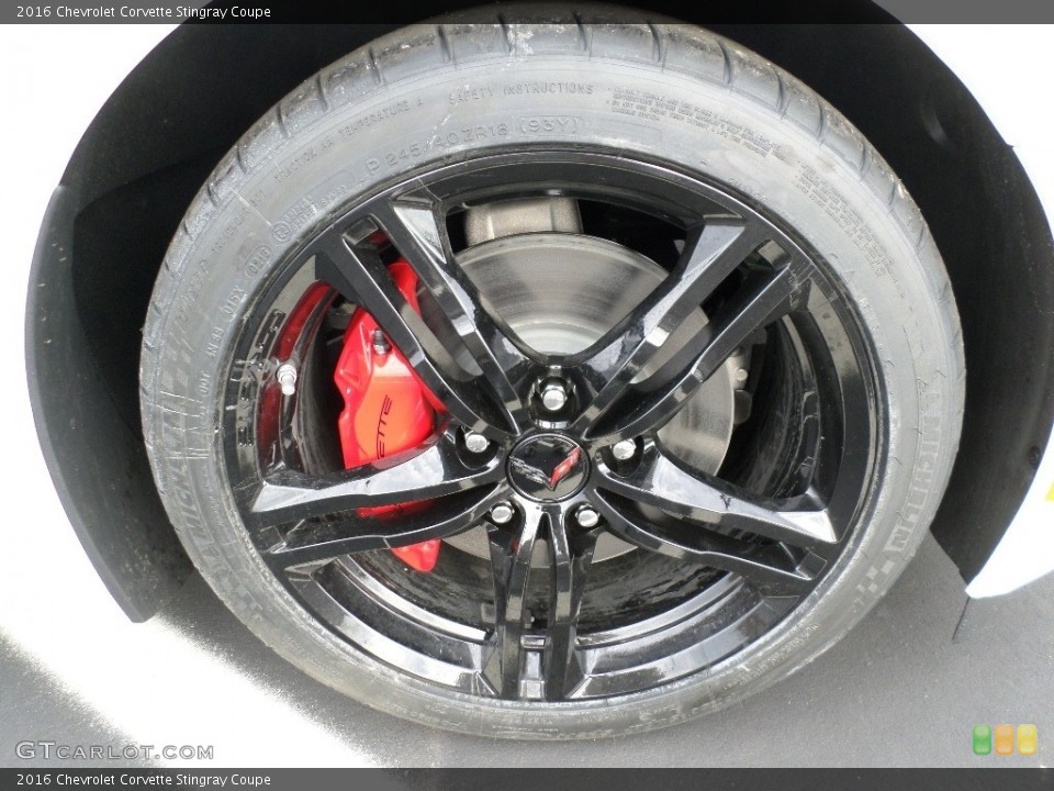 2016 Chevrolet Corvette Stingray Coupe Wheel and Tire Photo #110892646