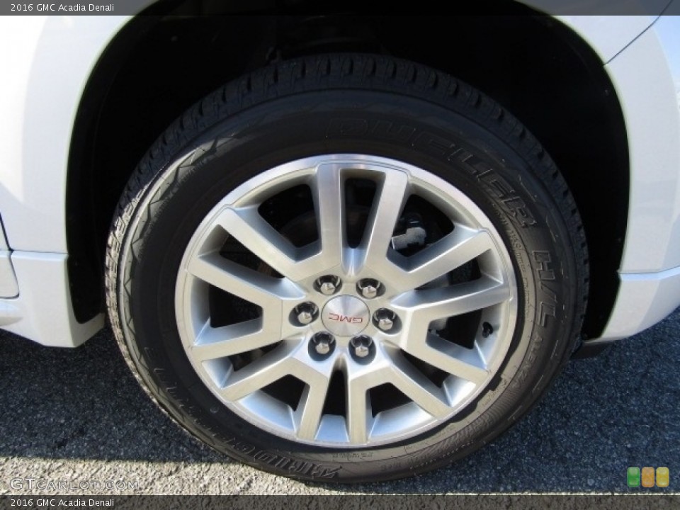 2016 GMC Acadia Wheels and Tires
