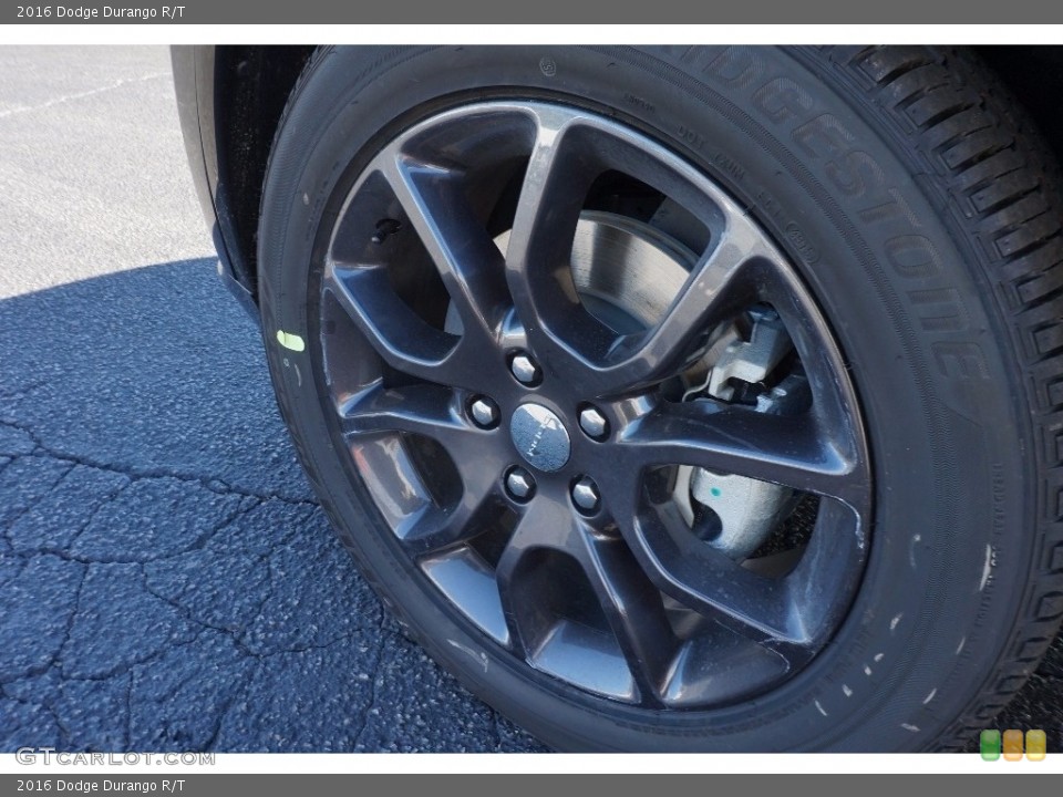 2016 Dodge Durango R/T Wheel and Tire Photo #110910205