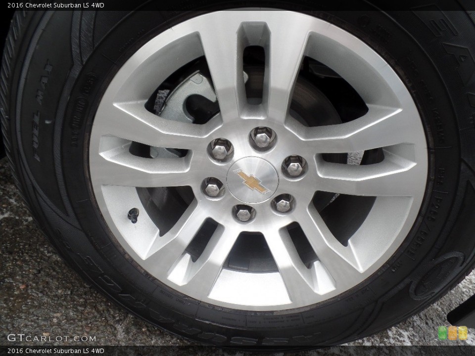 2016 Chevrolet Suburban LS 4WD Wheel and Tire Photo #110940525