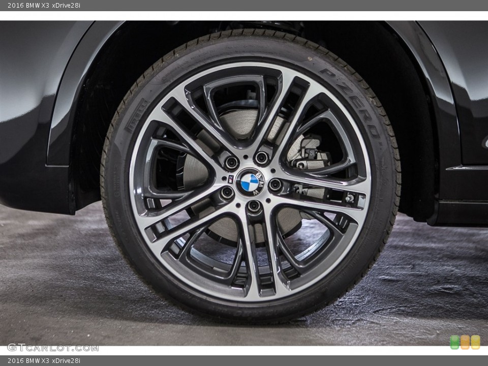 2016 BMW X3 xDrive28i Wheel and Tire Photo #110945158