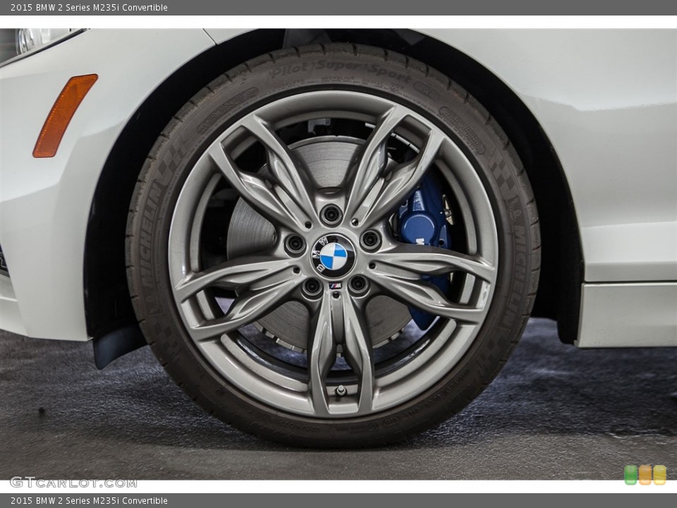 2015 BMW 2 Series M235i Convertible Wheel and Tire Photo #110945494