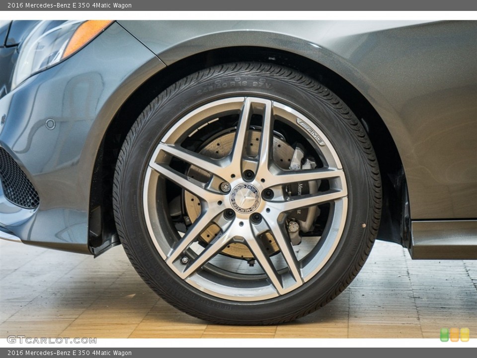 2016 Mercedes-Benz E 350 4Matic Wagon Wheel and Tire Photo #110950066