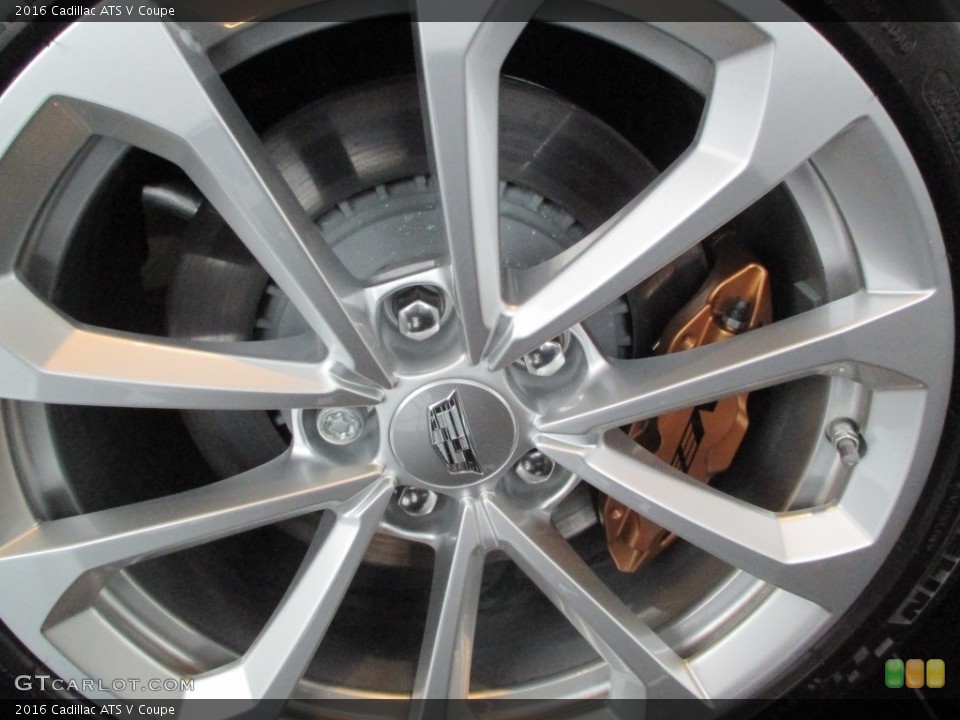 2016 Cadillac ATS V Coupe Wheel and Tire Photo #110954899