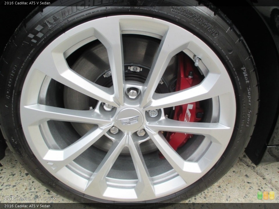 2016 Cadillac ATS V Sedan Wheel and Tire Photo #110955301