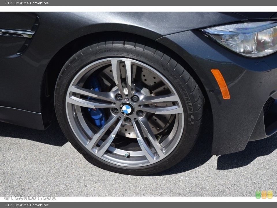 2015 BMW M4 Convertible Wheel and Tire Photo #110979002
