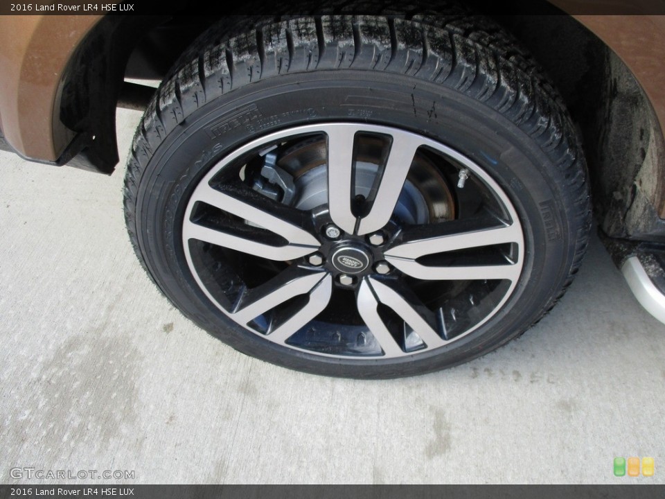 2016 Land Rover LR4 HSE LUX Wheel and Tire Photo #111011365
