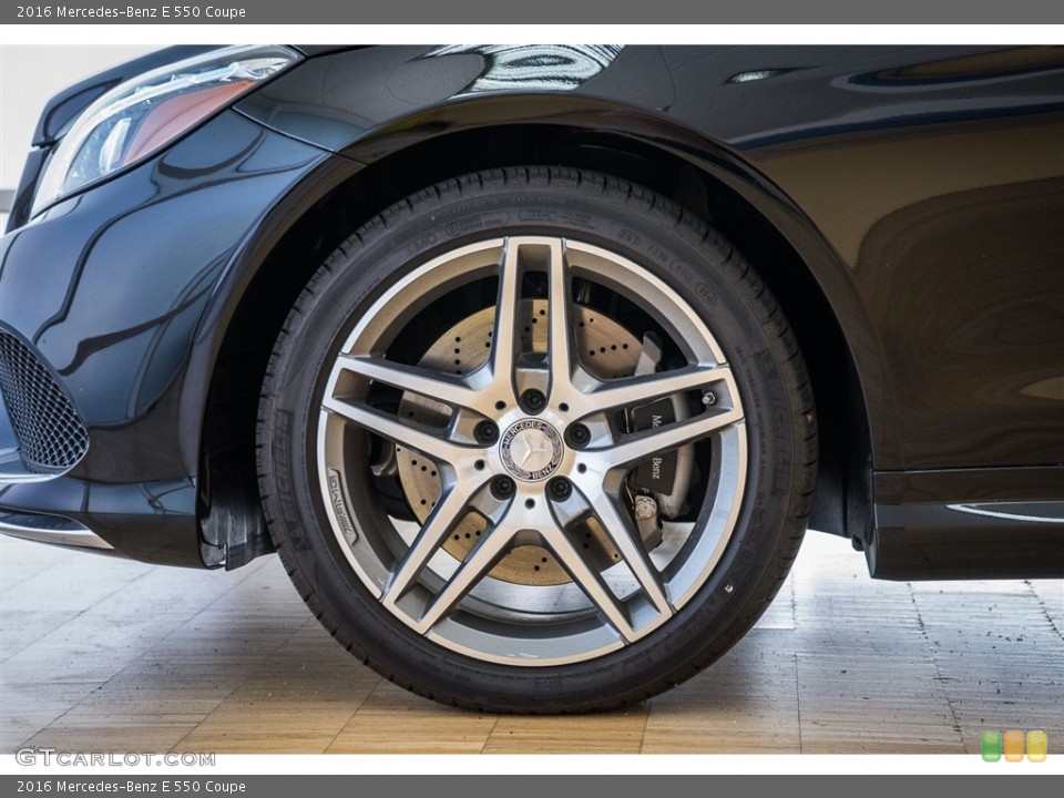 2016 Mercedes-Benz E 550 Coupe Wheel and Tire Photo #111015208