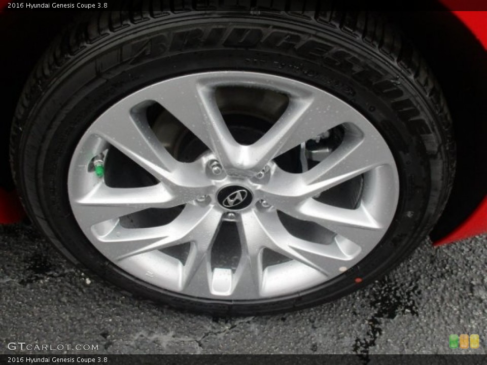 2016 Hyundai Genesis Coupe 3.8 Wheel and Tire Photo #111023845