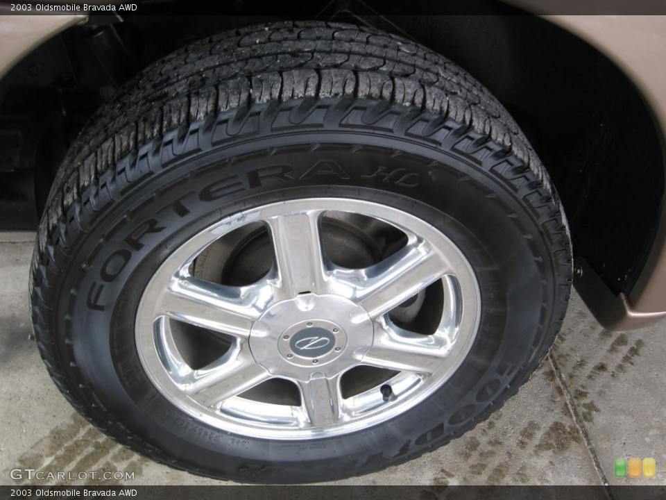 2003 Oldsmobile Bravada AWD Wheel and Tire Photo #111037091