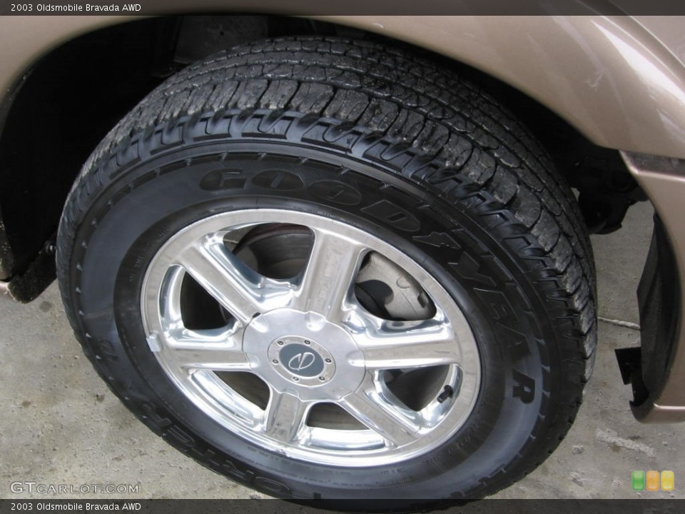2003 Oldsmobile Bravada AWD Wheel and Tire Photo #111037112