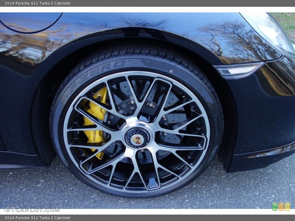 2014 Porsche 911 Turbo S Cabriolet Wheel and Tire Photo #111110441