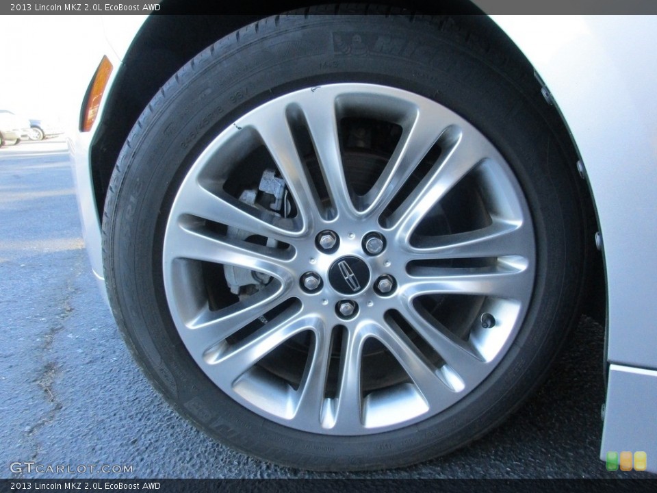 2013 Lincoln MKZ 2.0L EcoBoost AWD Wheel and Tire Photo #111137885