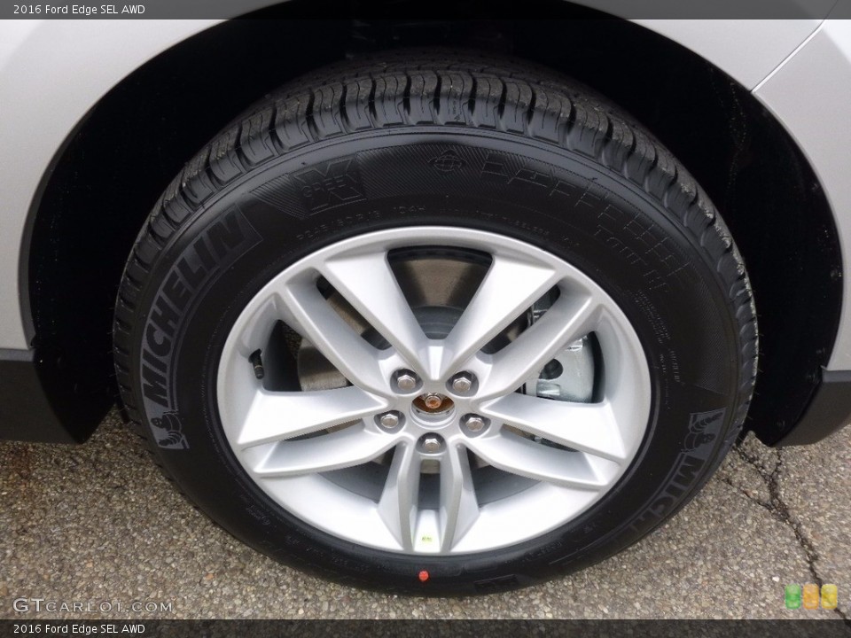 2016 Ford Edge SEL AWD Wheel and Tire Photo #111161482