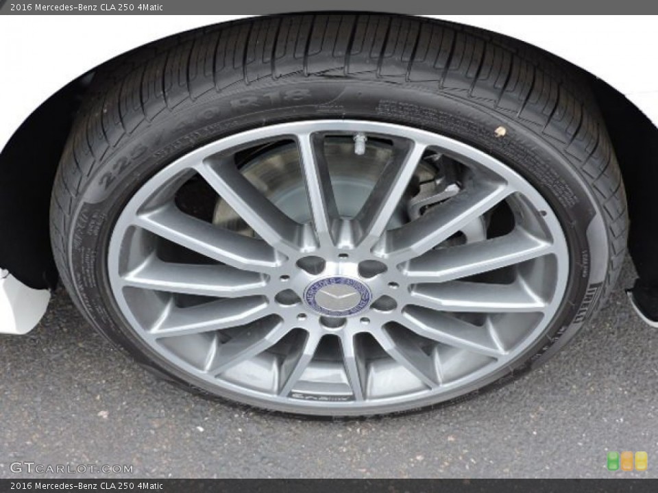 2016 Mercedes-Benz CLA 250 4Matic Wheel and Tire Photo #111161890