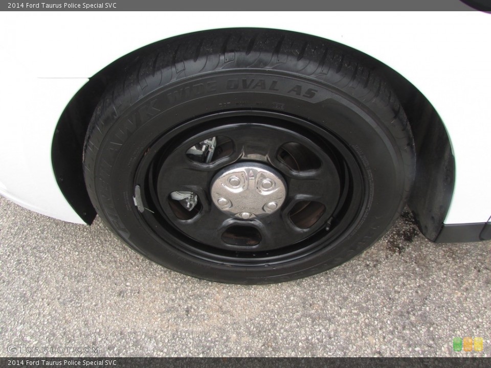 2014 Ford Taurus Police Special SVC Wheel and Tire Photo #111180976