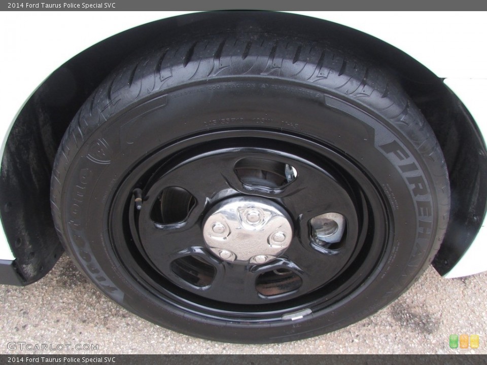 2014 Ford Taurus Police Special SVC Wheel and Tire Photo #111181024
