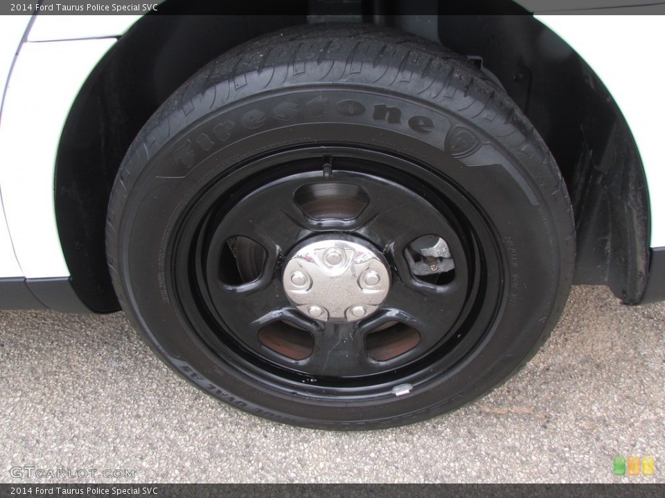 2014 Ford Taurus Police Special SVC Wheel and Tire Photo #111181117